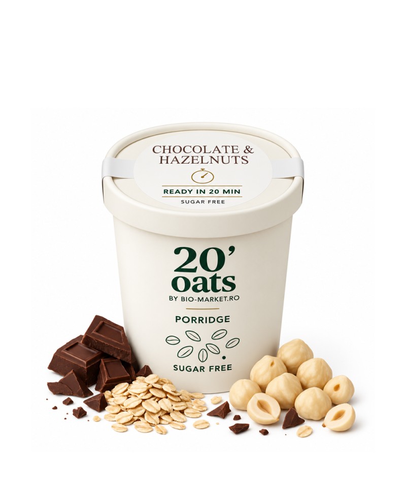 20' Oats – Porridge cu Ciocolata si Alune de Padur..