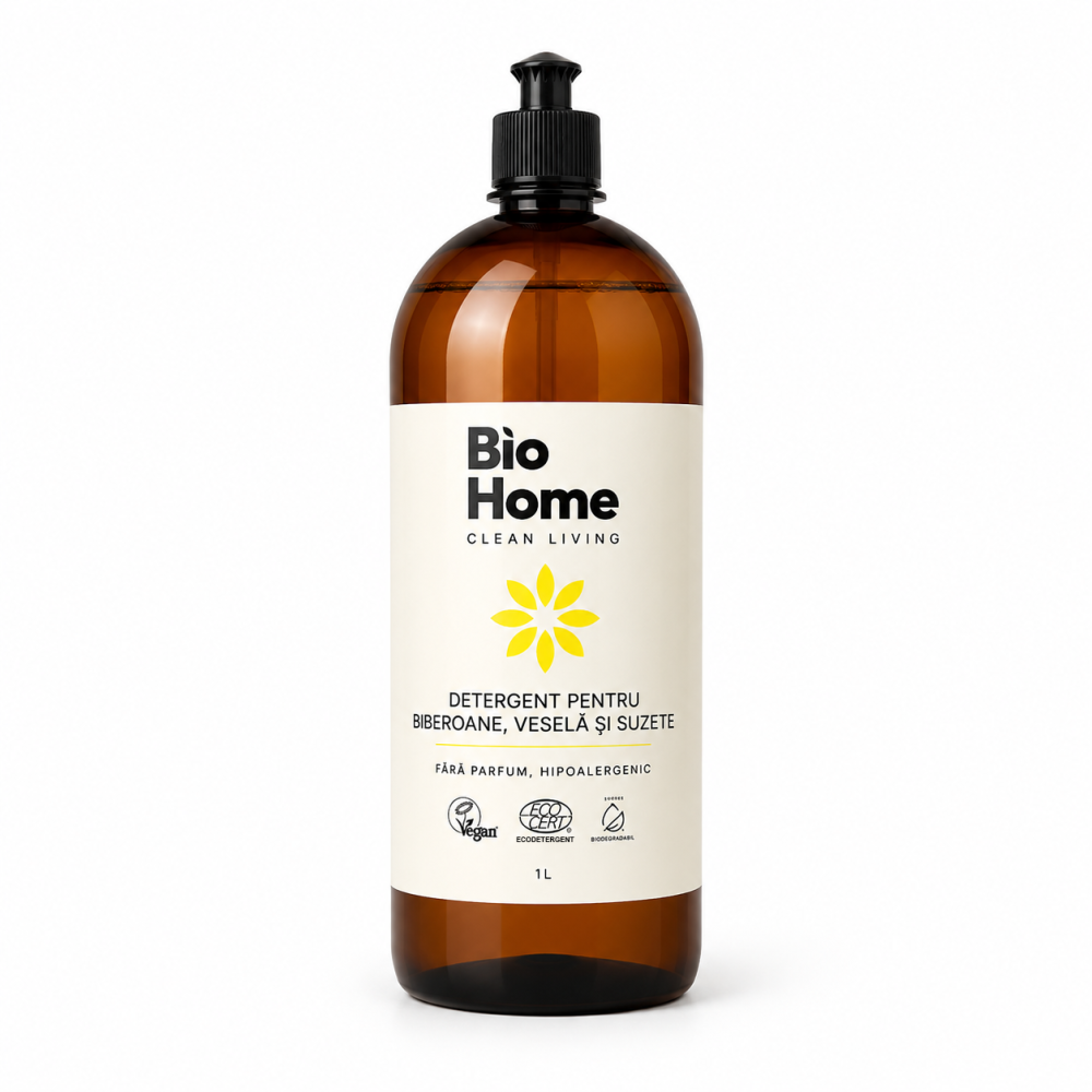 Detergent pentru biberoane, vesela si suzete - BIO 1L