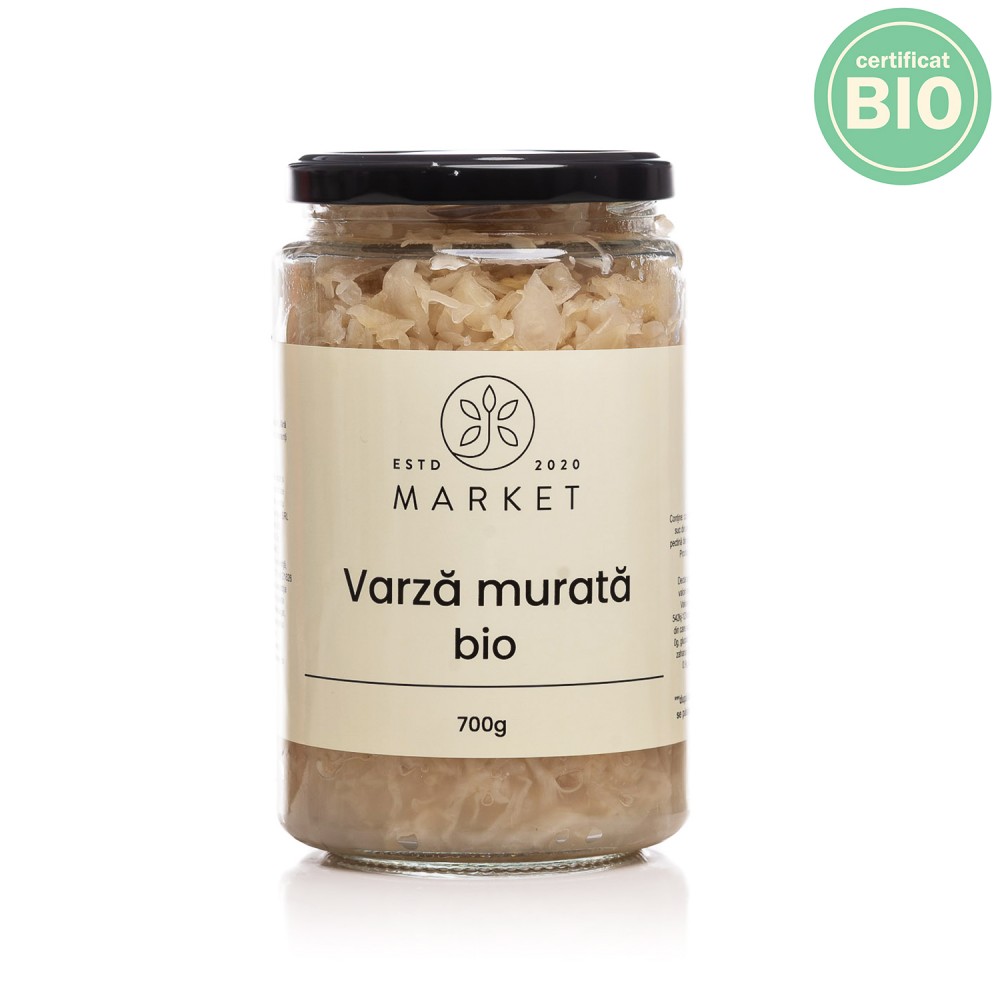 Varză Murată Bio Fără Morcovi Fermentație Naturală