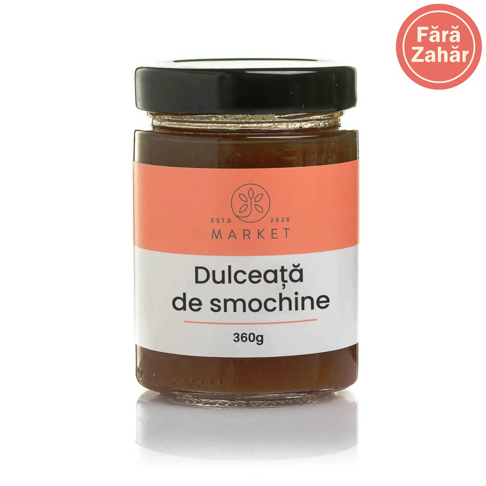 Dulceata de smochine fara zahar 360g