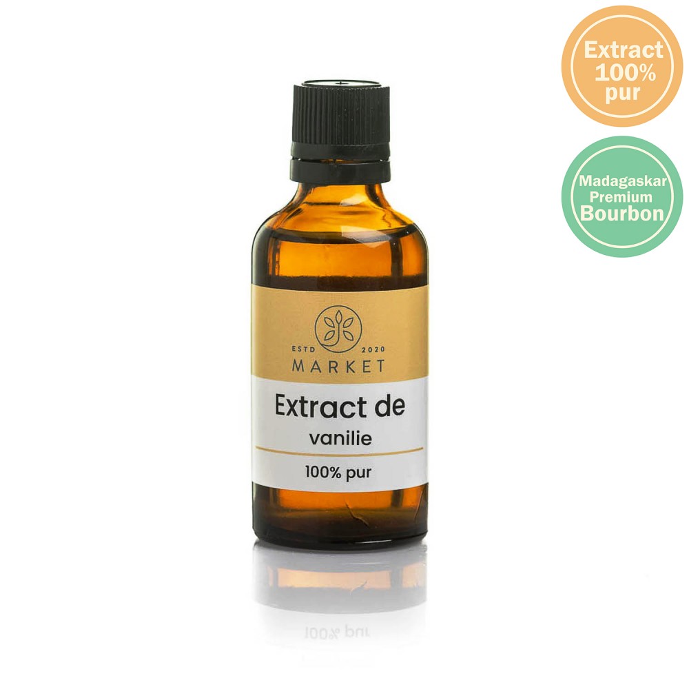 Extract pur de vanilie de Bourbon 50ml