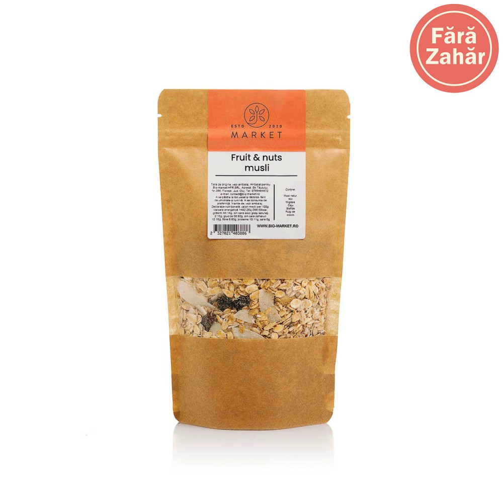 Fruit & nuts musli 250g
