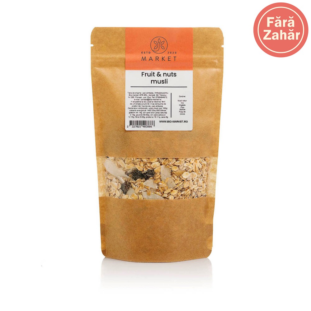 Fruit & nuts musli 500g
