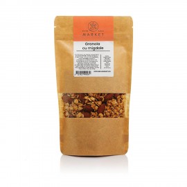Granola cu migdale fara zahar 400g