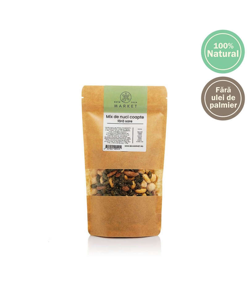 Mix de nuci coapte fara sare 250g