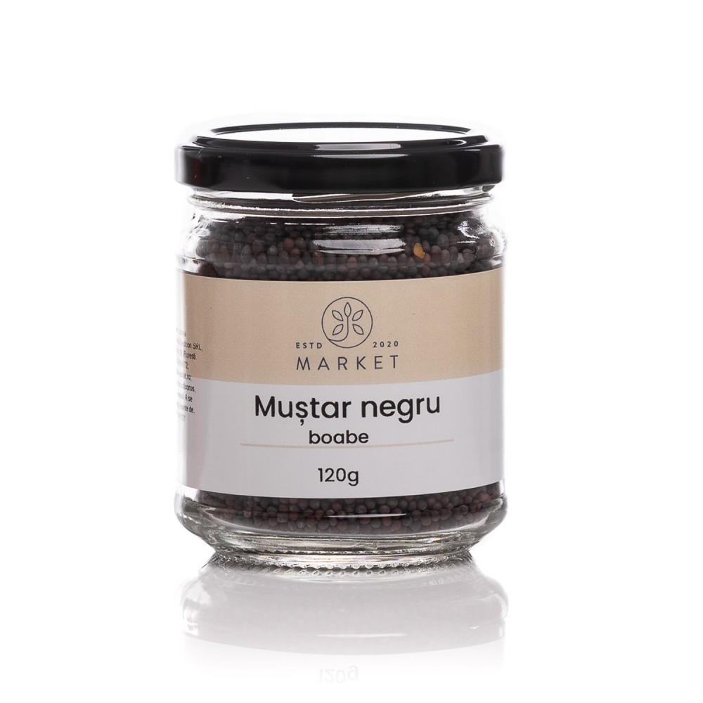 Mustar negru boabe 120g