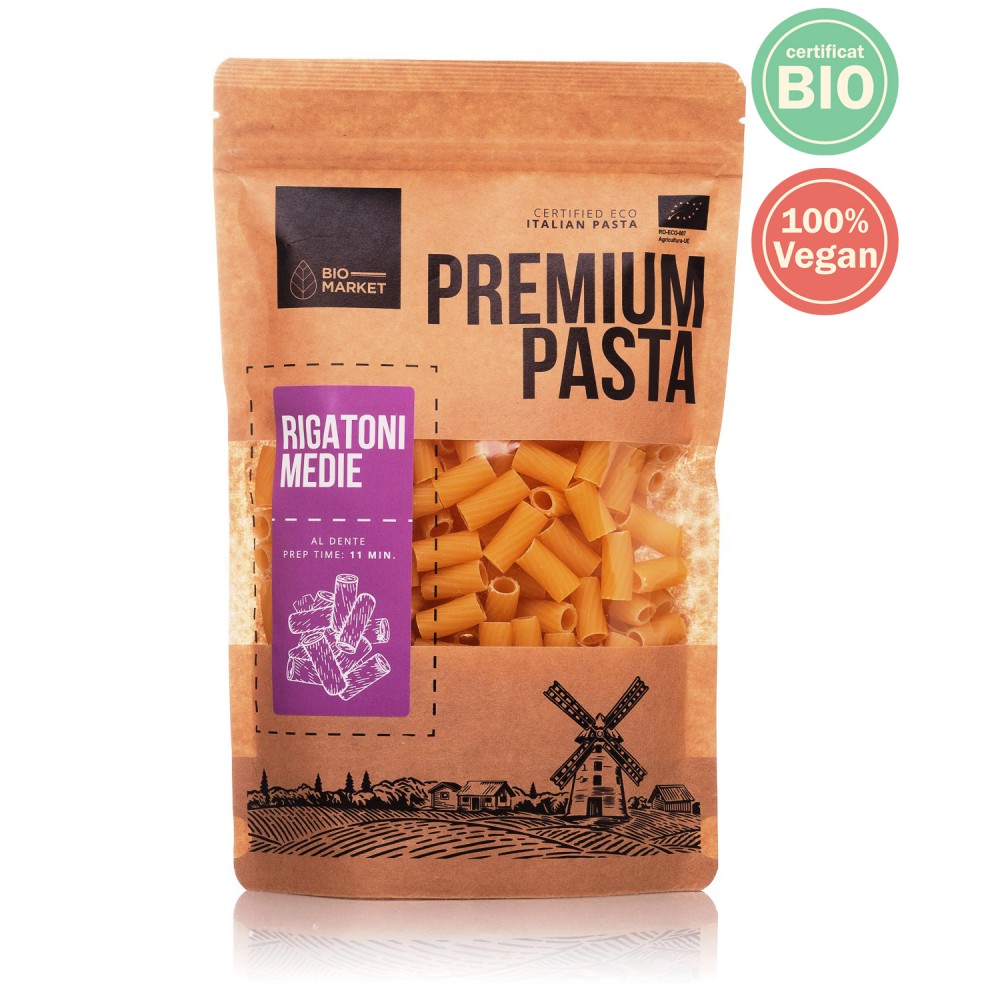 Paste rigatoni bio 400g