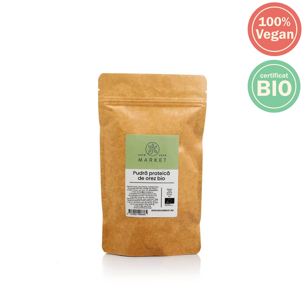 Pudra proteica de orez BIO 250g