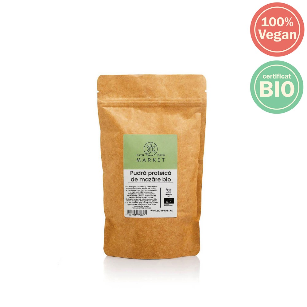 Pudra proteica de mazare BIO 250g