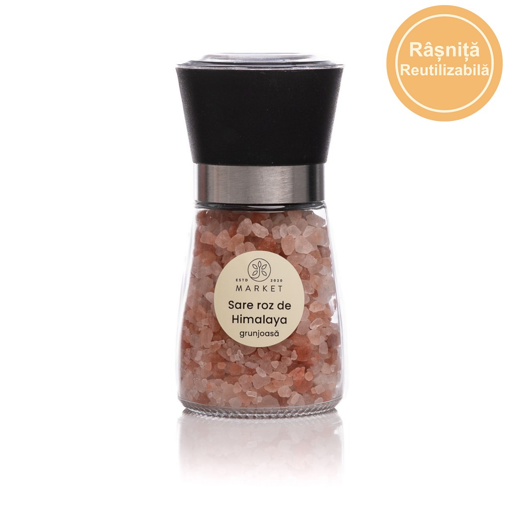 Sare roz de Himalaya rasnita 200g