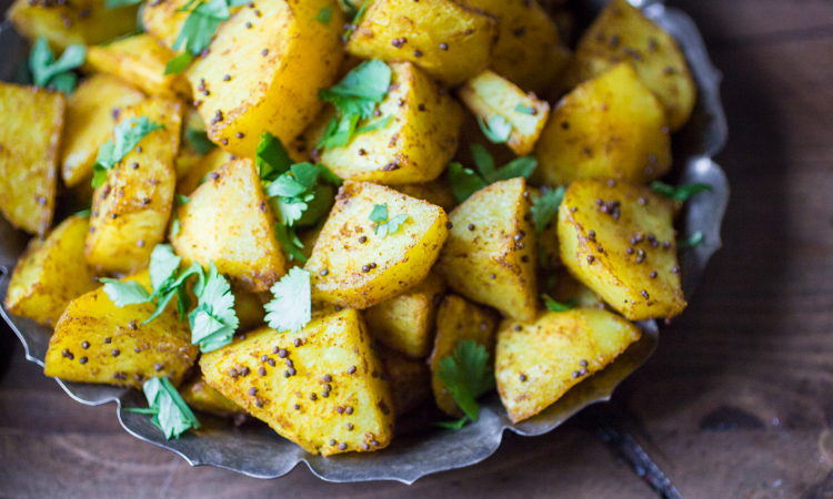 Cartofi indieni tip Bombay