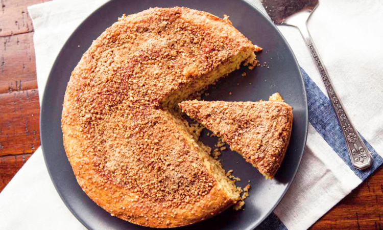 Chec cu faina de migdale si zahar de cocos