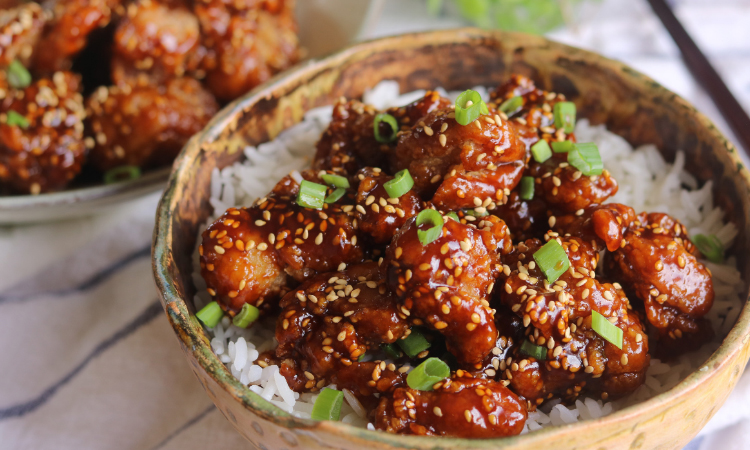 Piept de pui asiatic