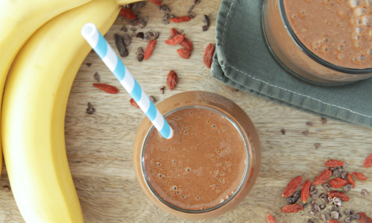Smoothie cu ashwagandha bio